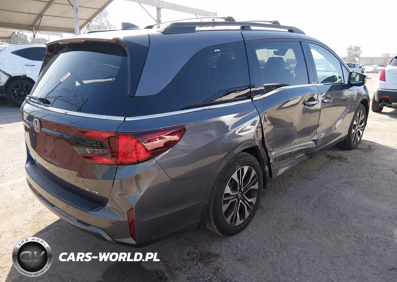 2025 Honda Odyssey Elite VIN:5FNRL6H92SB028357 - 4