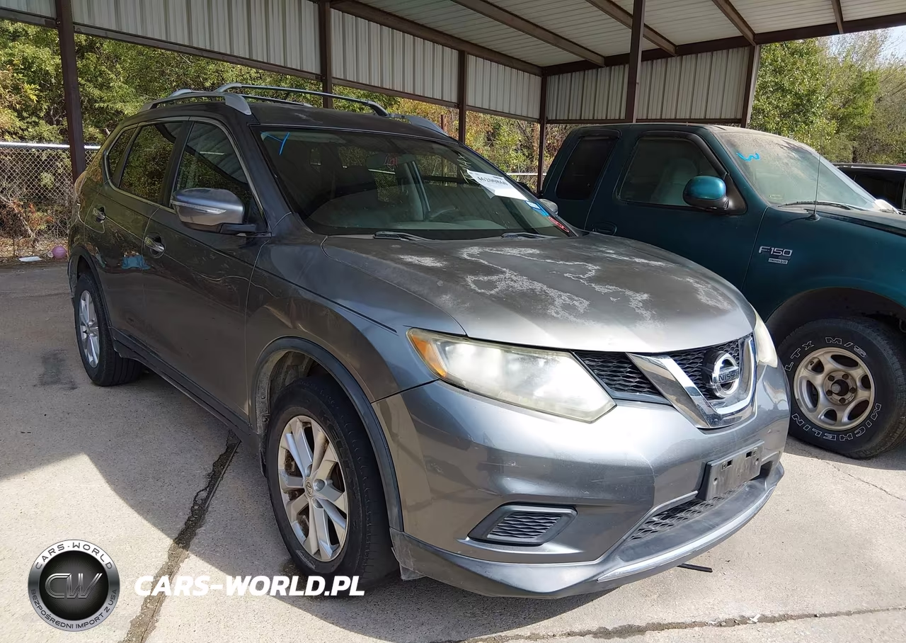 2015 Nissan Rogue Sv VIN:KNMAT2MT6FP553909 - 1