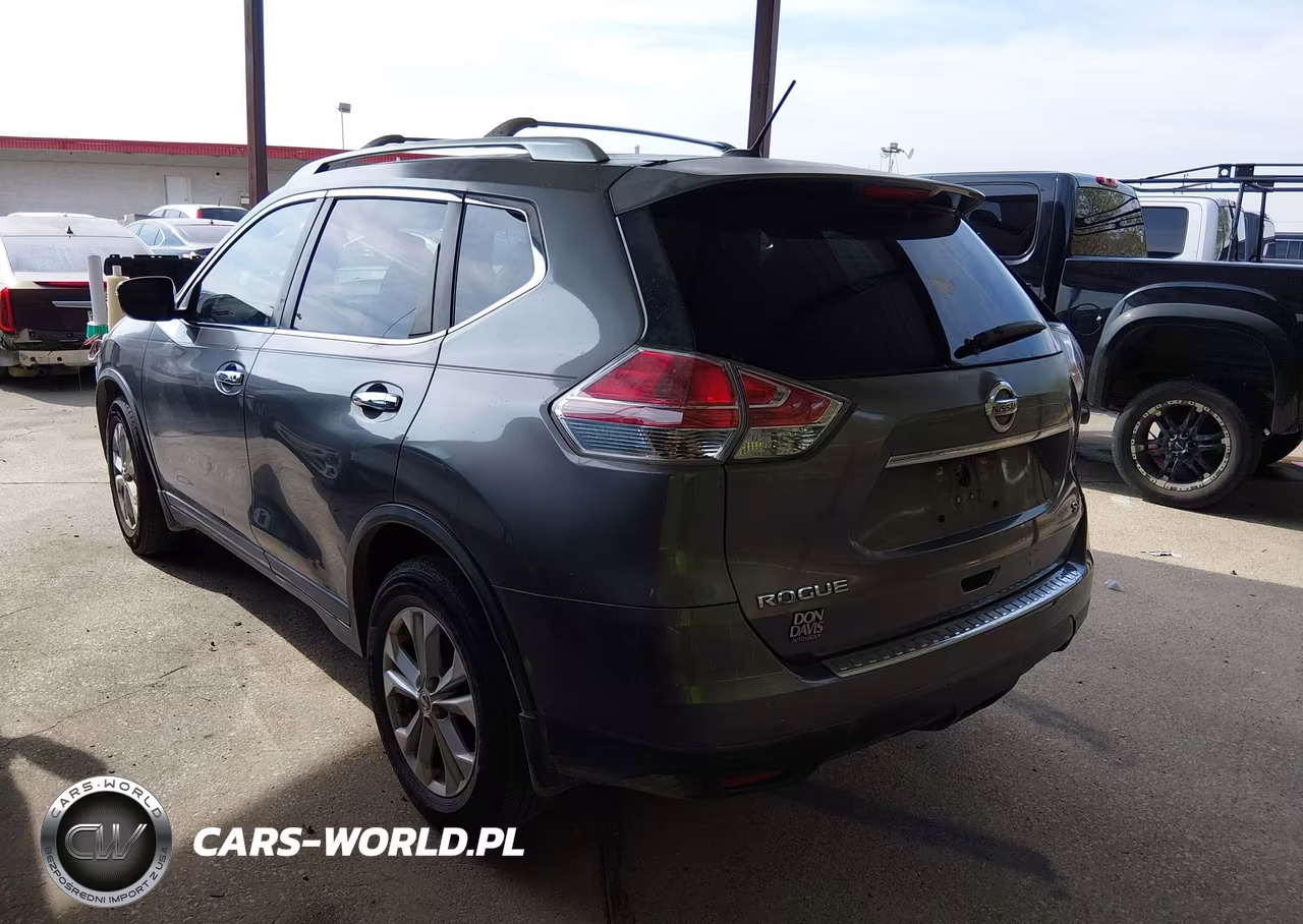 2015 Nissan Rogue Sv VIN:KNMAT2MT6FP553909 - 3