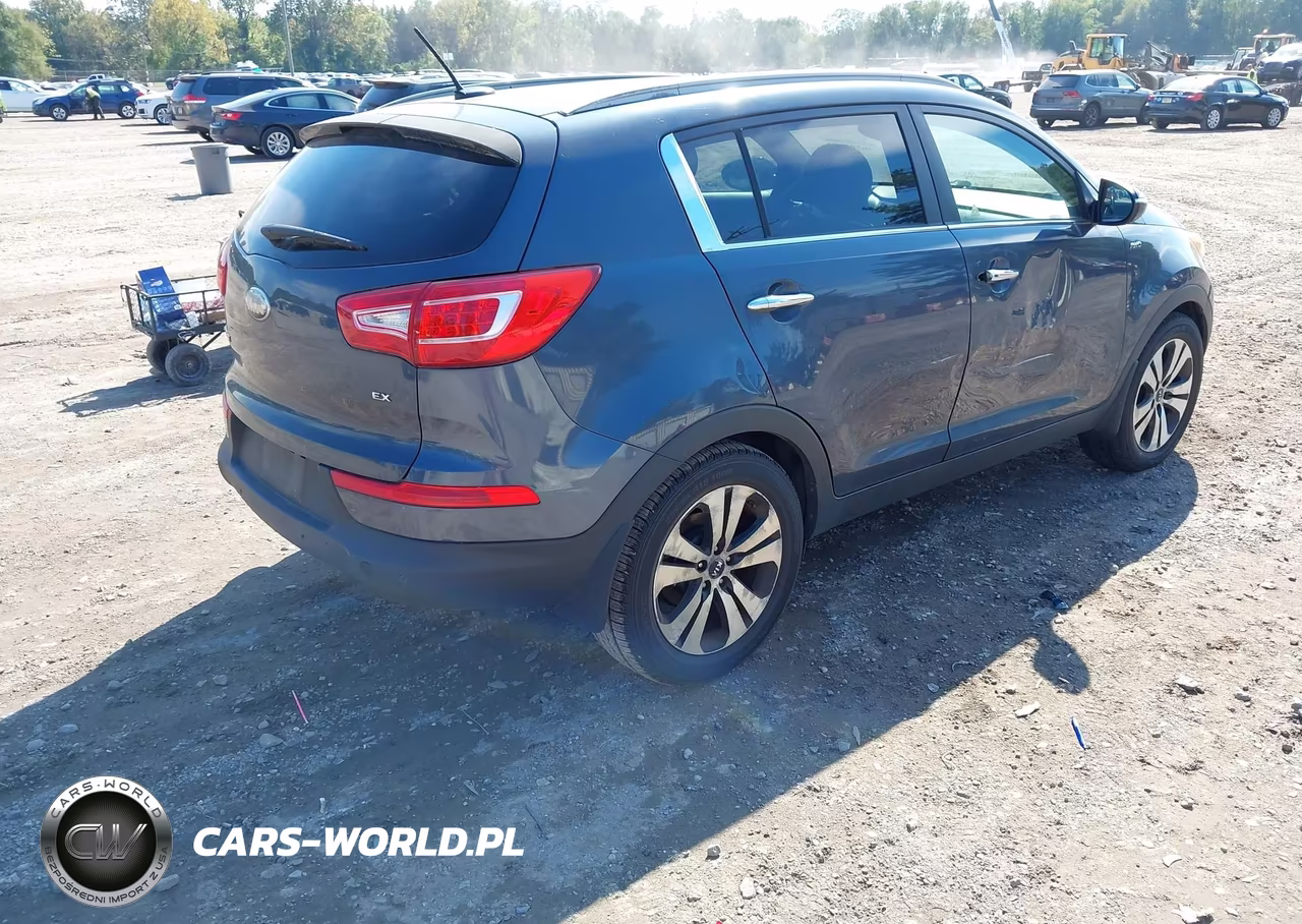 2013 Kia Sportage Ex VIN:KNDPCCA2XD7436875 - 4