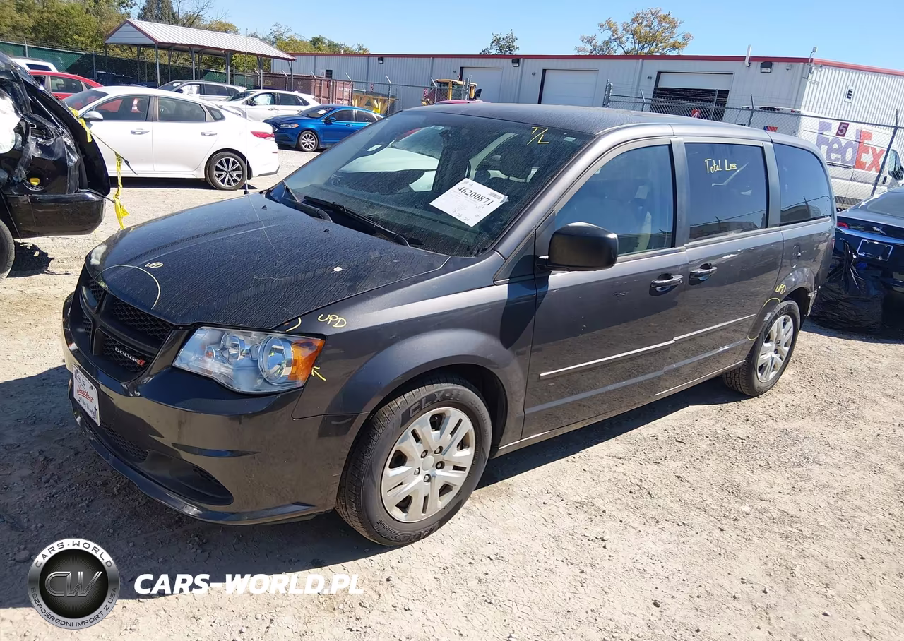 2017 Dodge Grand Caravan Se VIN:2C4RDGBG9HR741859 - 2