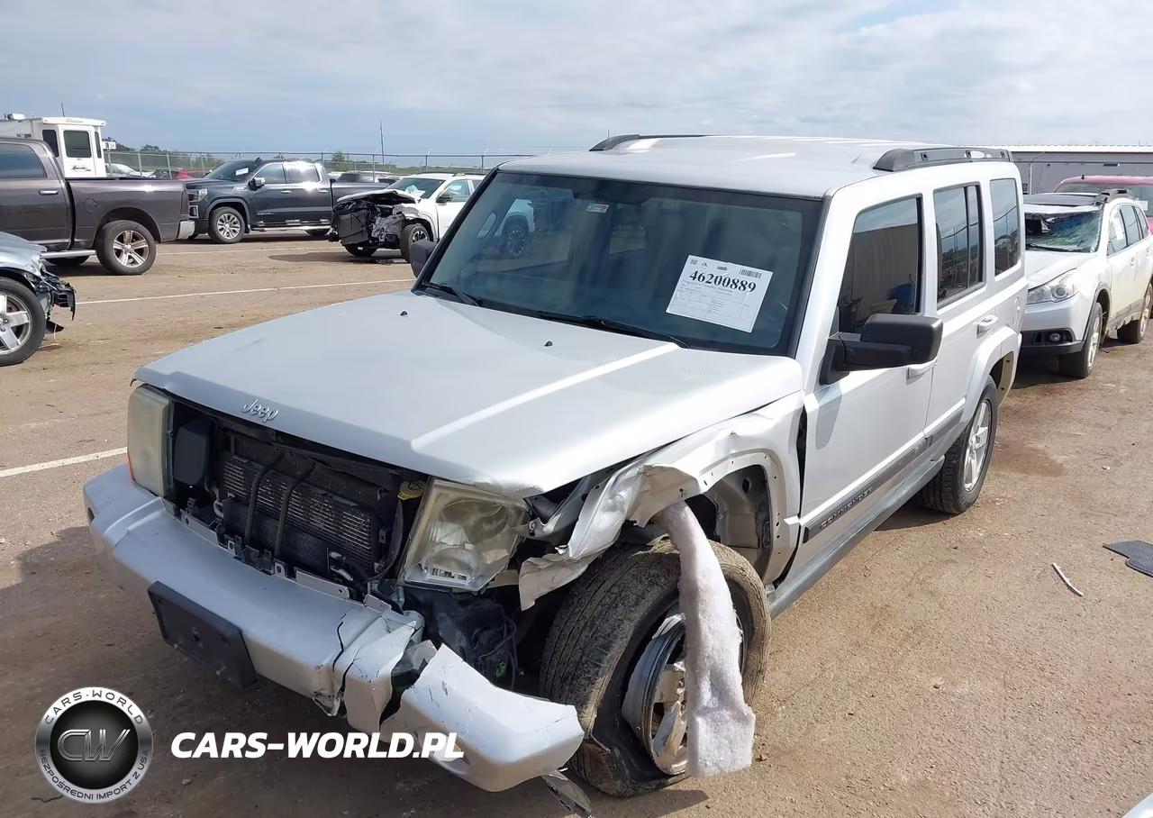 2007 Jeep Commander Sport VIN:1J8HG48K87C537423 - 2