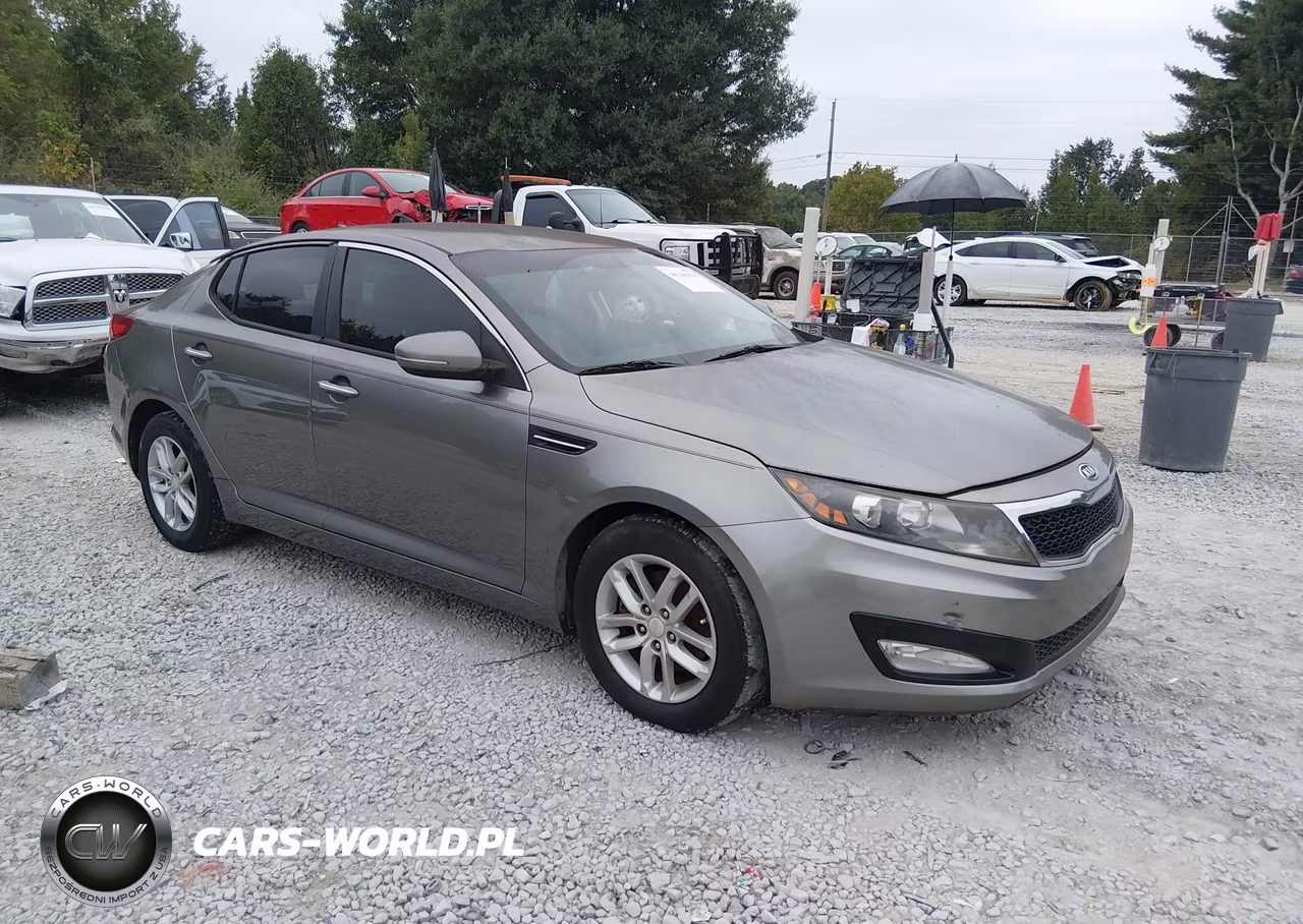 2012 Kia Optima Lx VIN:5XXGM4A72CG076537 - 1