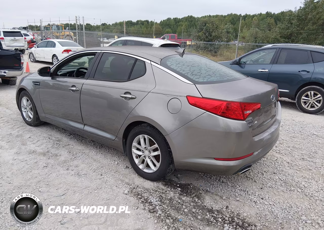 2012 Kia Optima Lx VIN:5XXGM4A72CG076537 - 3