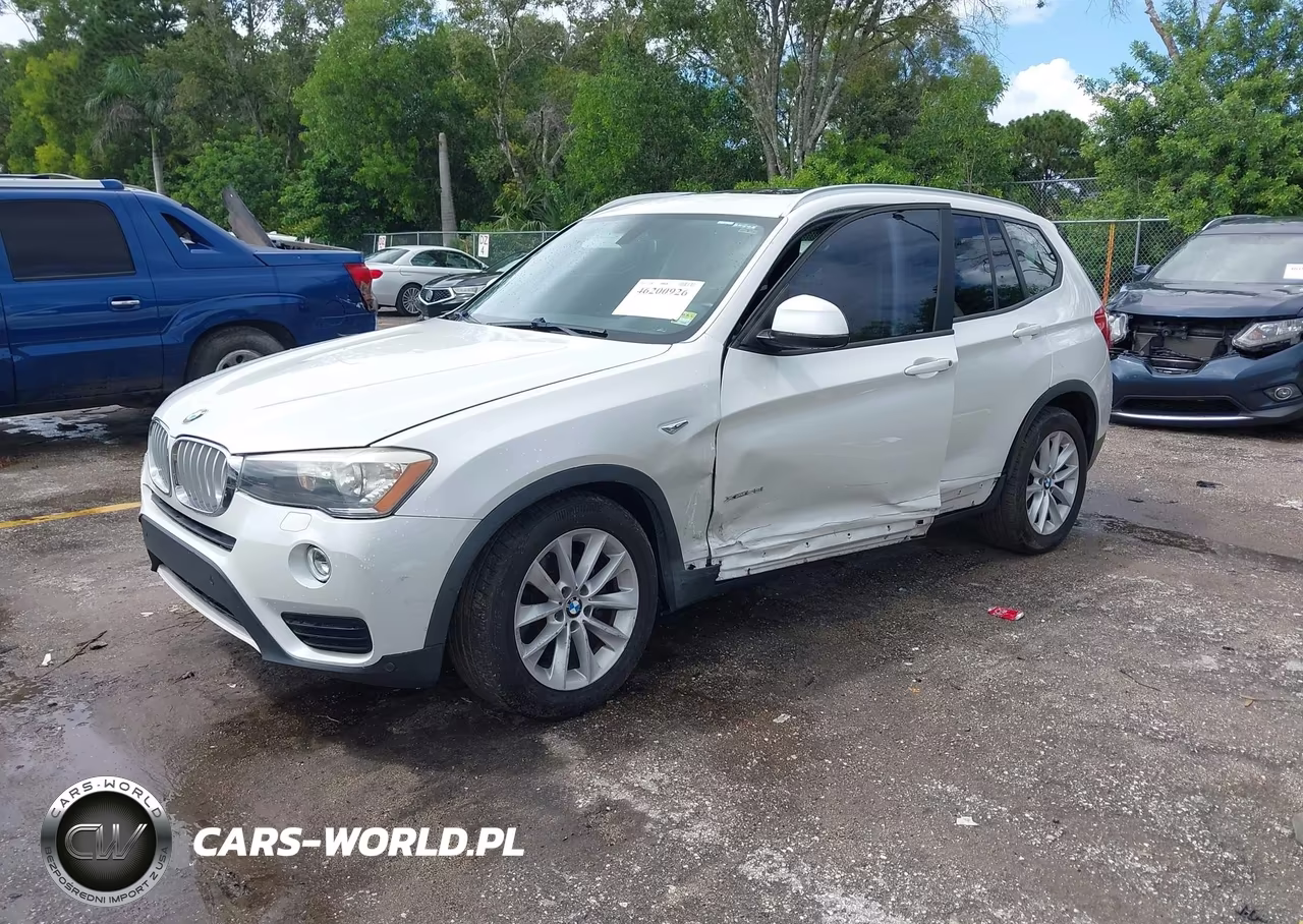 2016 BMW X3 xDrive28I VIN:5UXWX9C57G0D71721 - 2
