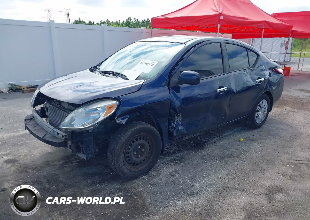 2013 Nissan Versa Sv VIN:3N1CN7AP4DL888718 - 2