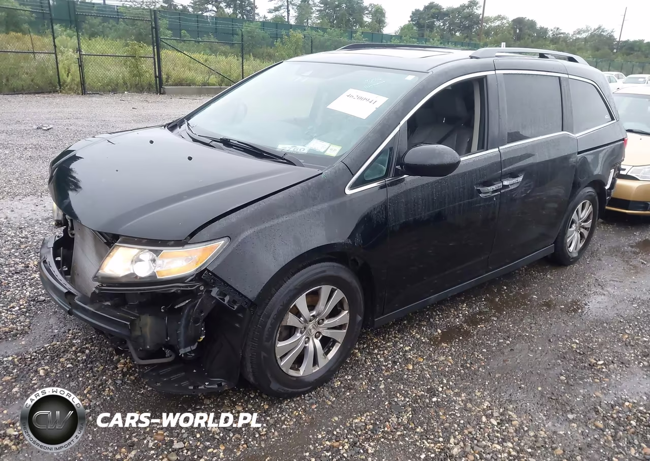 2015 Honda Odyssey Ex-L VIN:5FNRL5H65FB047572 - 2
