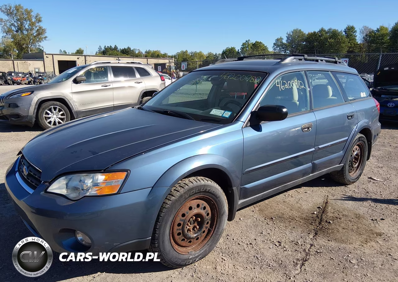 2006 Subaru Outback 2.5I VIN:4S4BP61C467320398 - 2