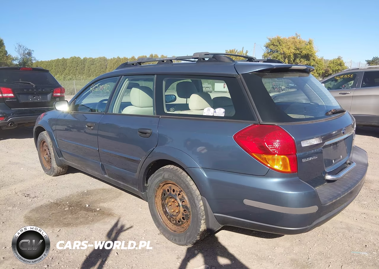 2006 Subaru Outback 2.5I VIN:4S4BP61C467320398 - 3