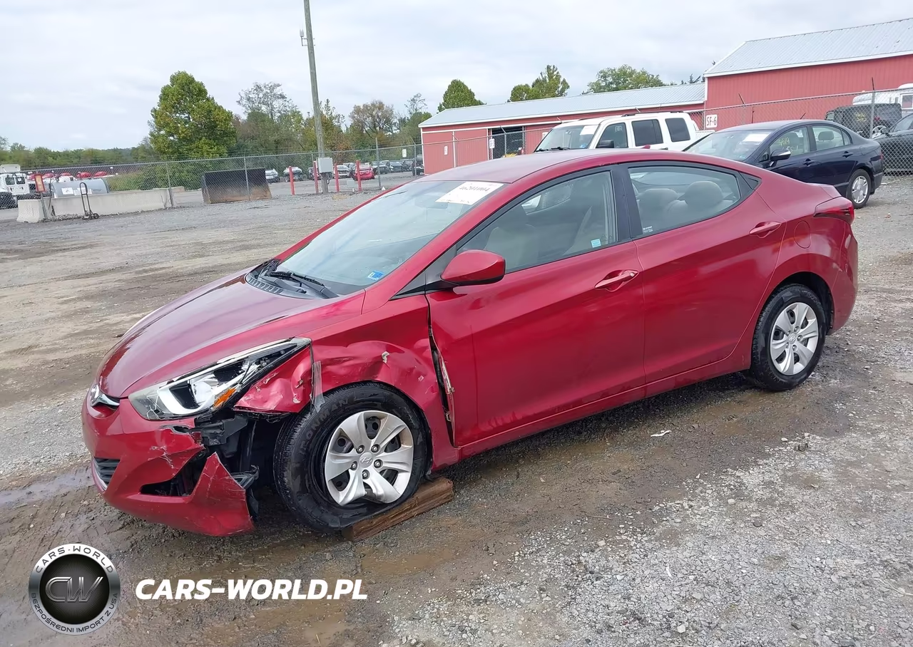 2016 Hyundai Elantra Se VIN:5NPDH4AE8GH774490 - 2