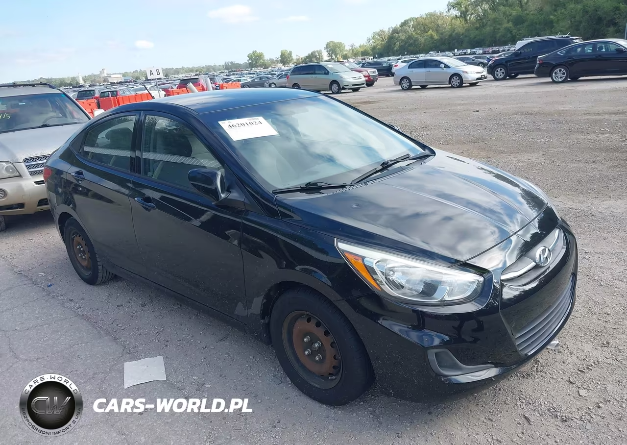 2016 Hyundai Accent Se VIN:KMHCT4AE8GU114378 - 1