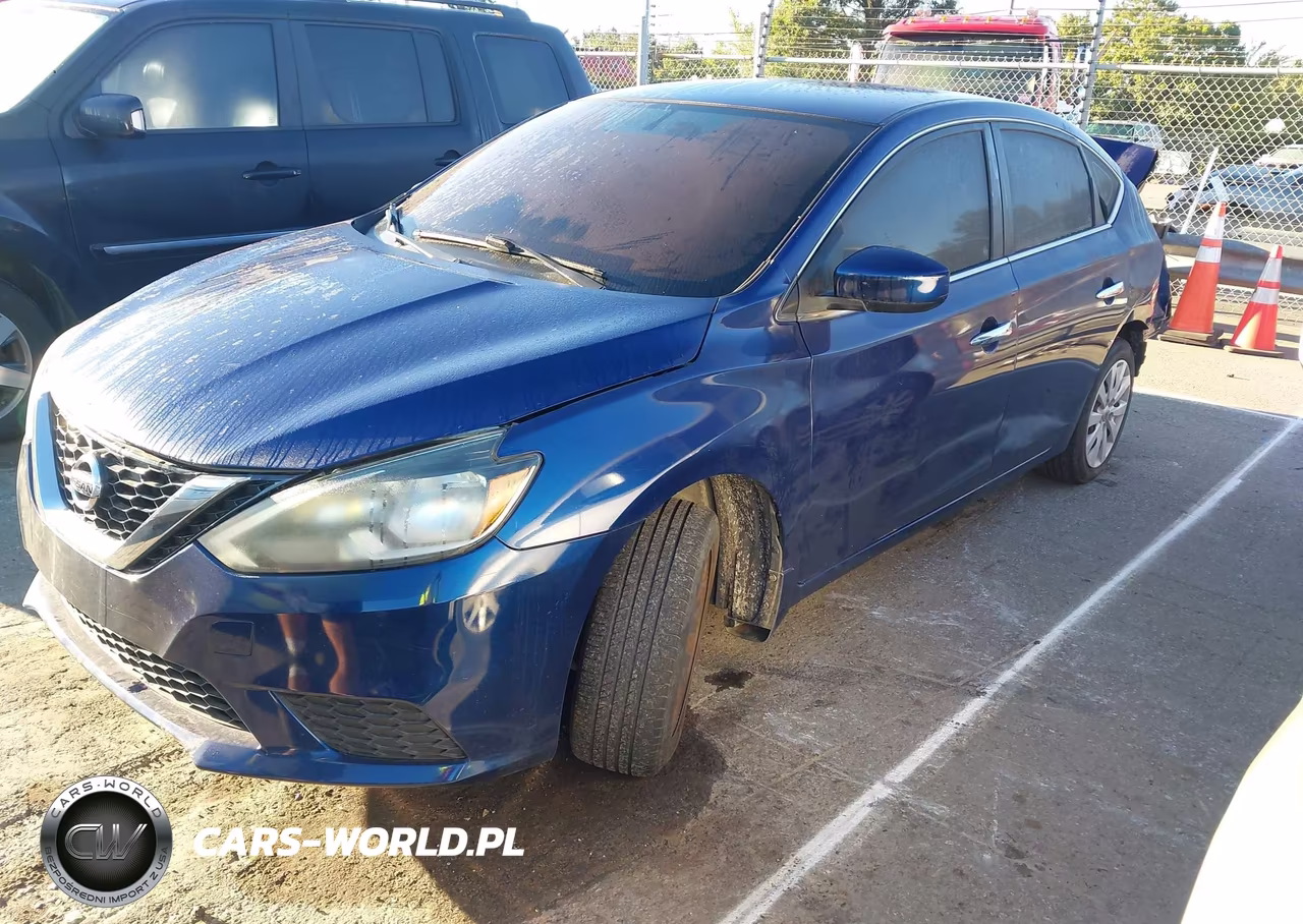 2016 Nissan Sentra Sv VIN:3N1AB7AP2GL674007 - 2