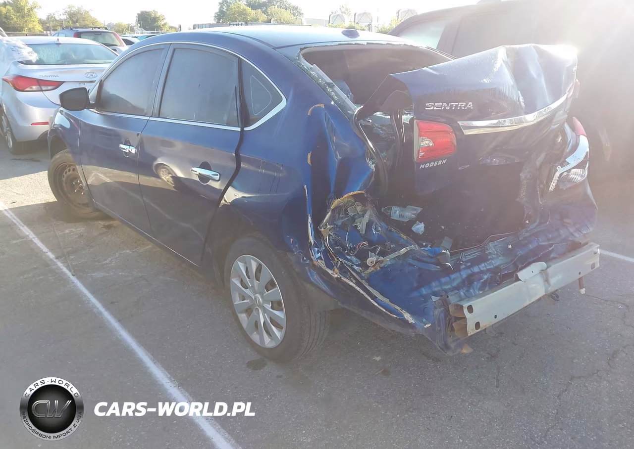 2016 Nissan Sentra Sv VIN:3N1AB7AP2GL674007 - 3