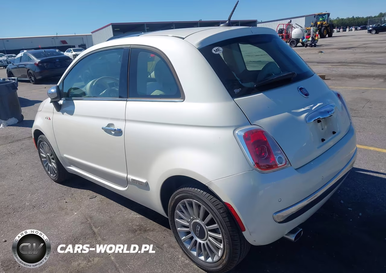 2013 Fiat 500 Lounge VIN:3C3CFFCR7DT663491 - 3
