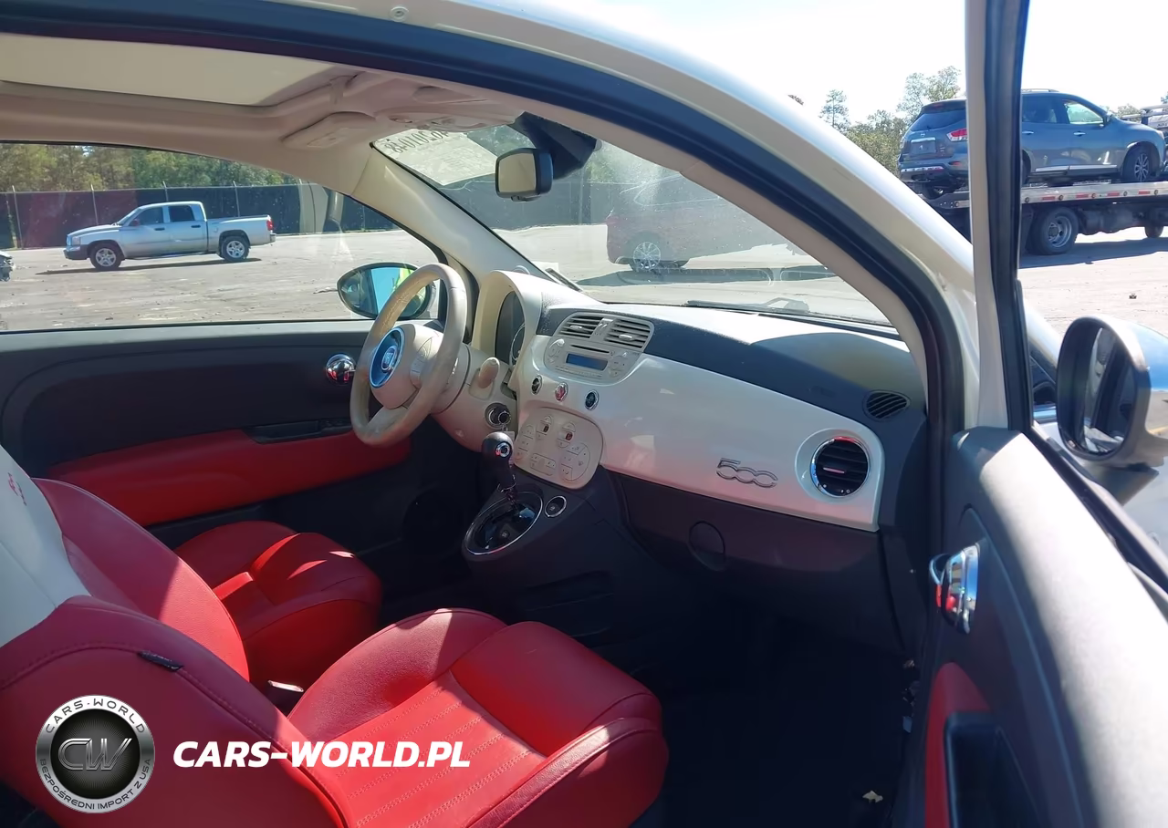 2013 Fiat 500 Lounge VIN:3C3CFFCR7DT663491 - 5