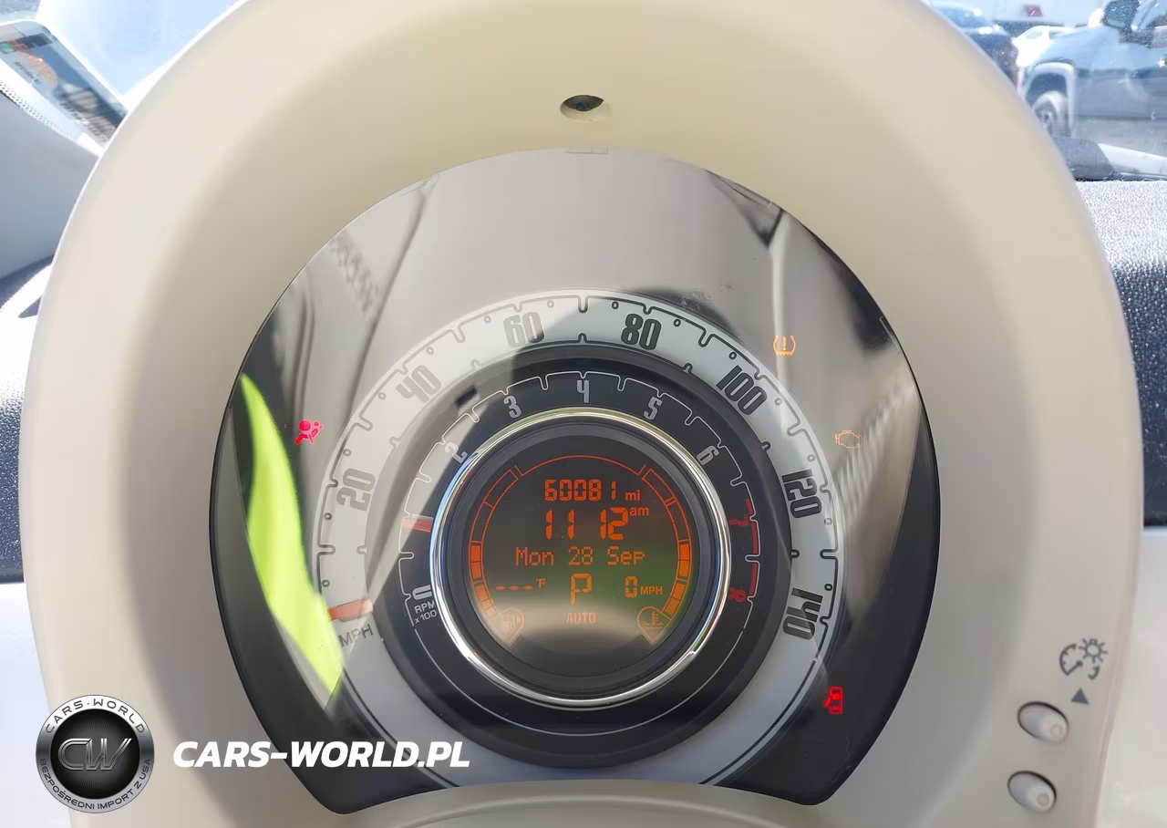 2013 Fiat 500 Lounge VIN:3C3CFFCR7DT663491 - 7