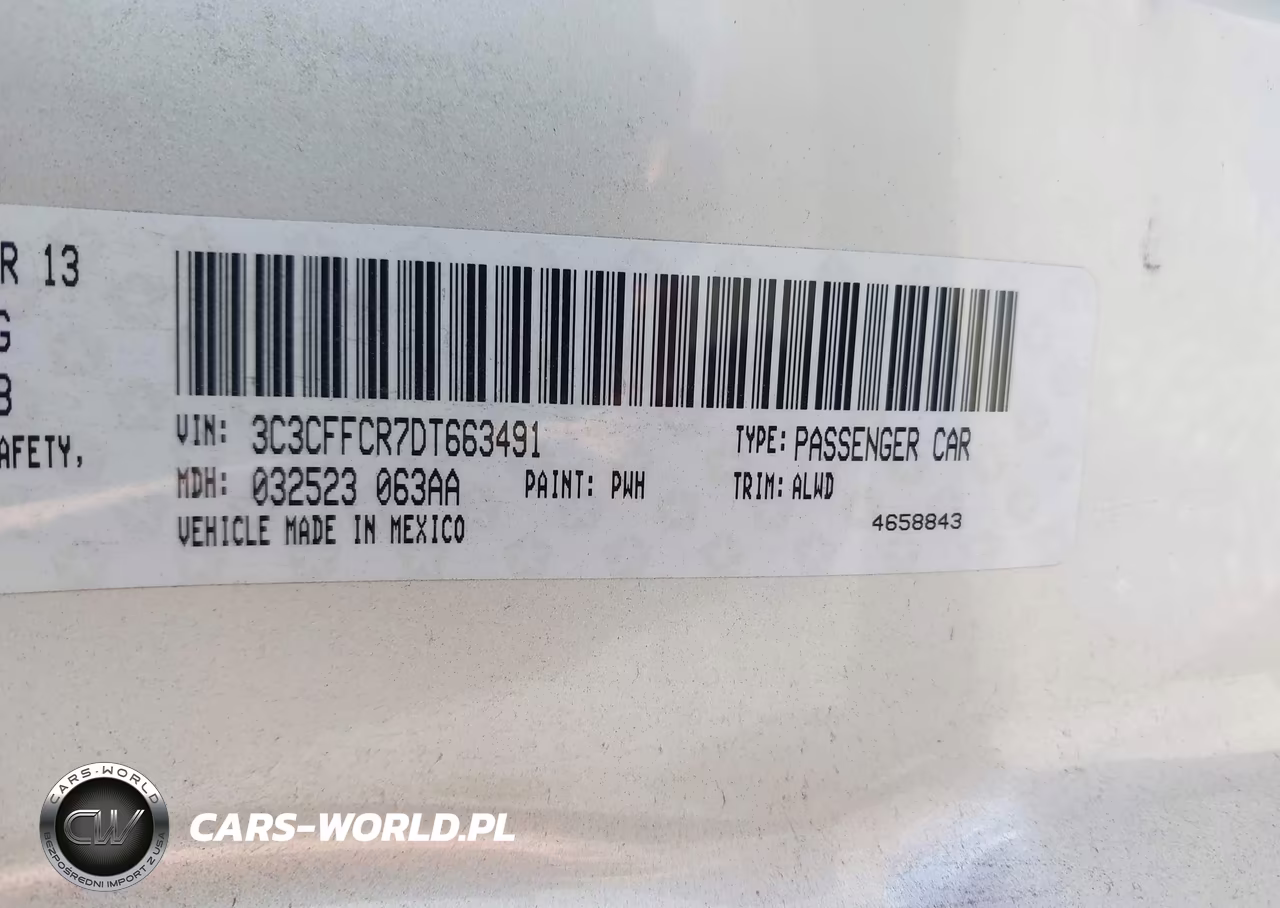 2013 Fiat 500 Lounge VIN:3C3CFFCR7DT663491 - 9