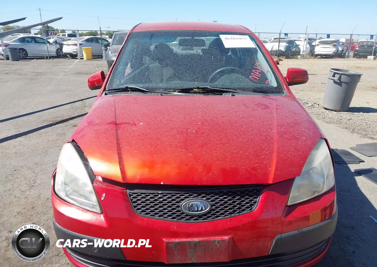 2008 Kia Rio Lx VIN:KNADE123186390595 - 12