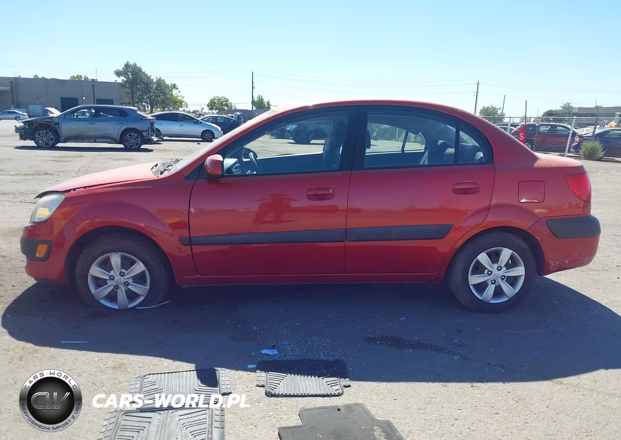 2008 Kia Rio Lx VIN:KNADE123186390595 - 14