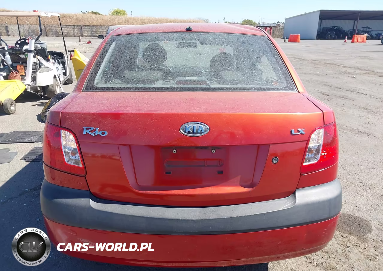 2008 Kia Rio Lx VIN:KNADE123186390595 - 16