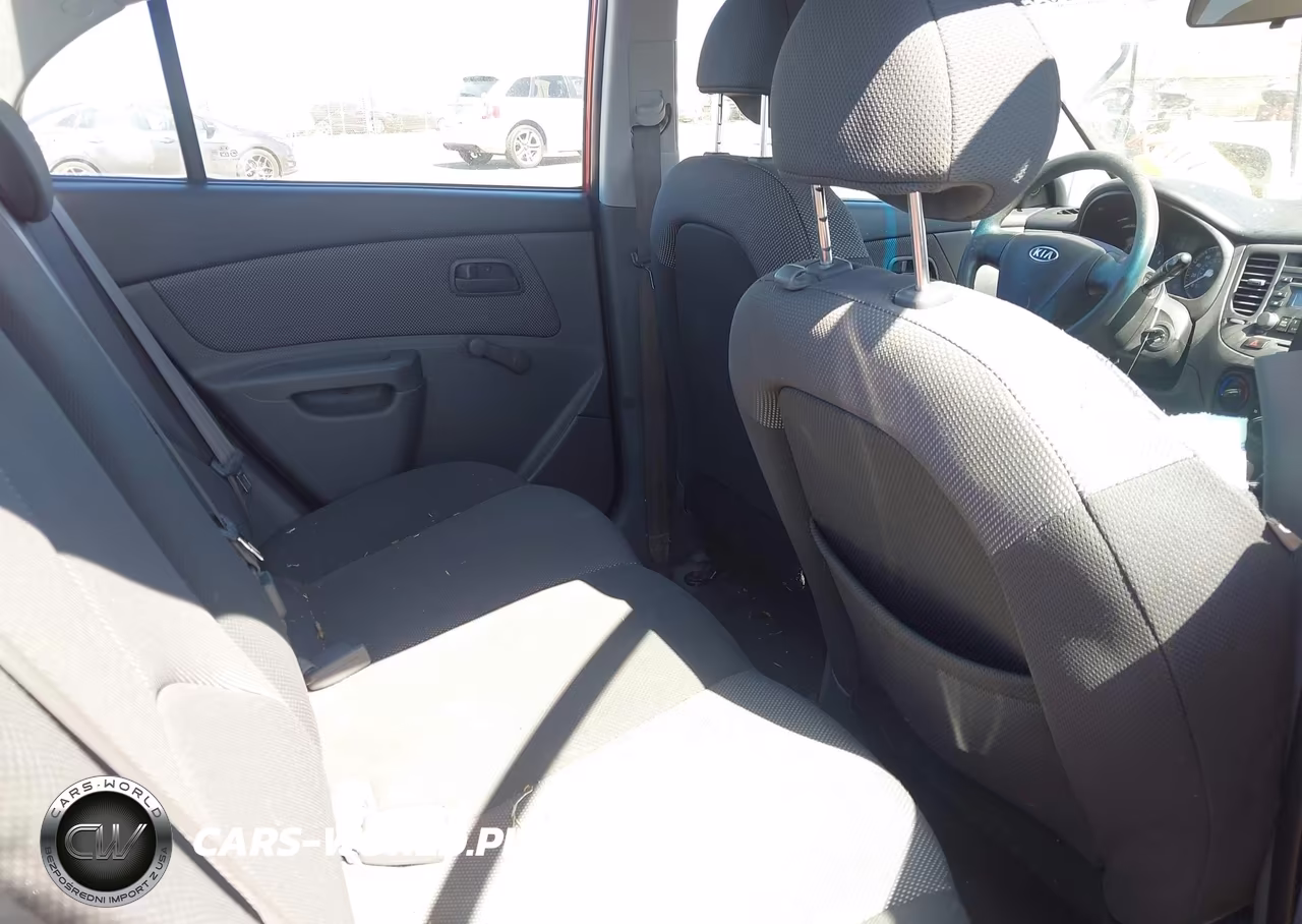 2008 Kia Rio Lx VIN:KNADE123186390595 - 8