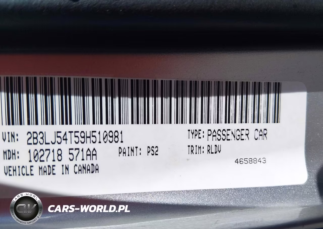 2009 Dodge Challenger R-T VIN:2B3LJ54T59H510981 - 9