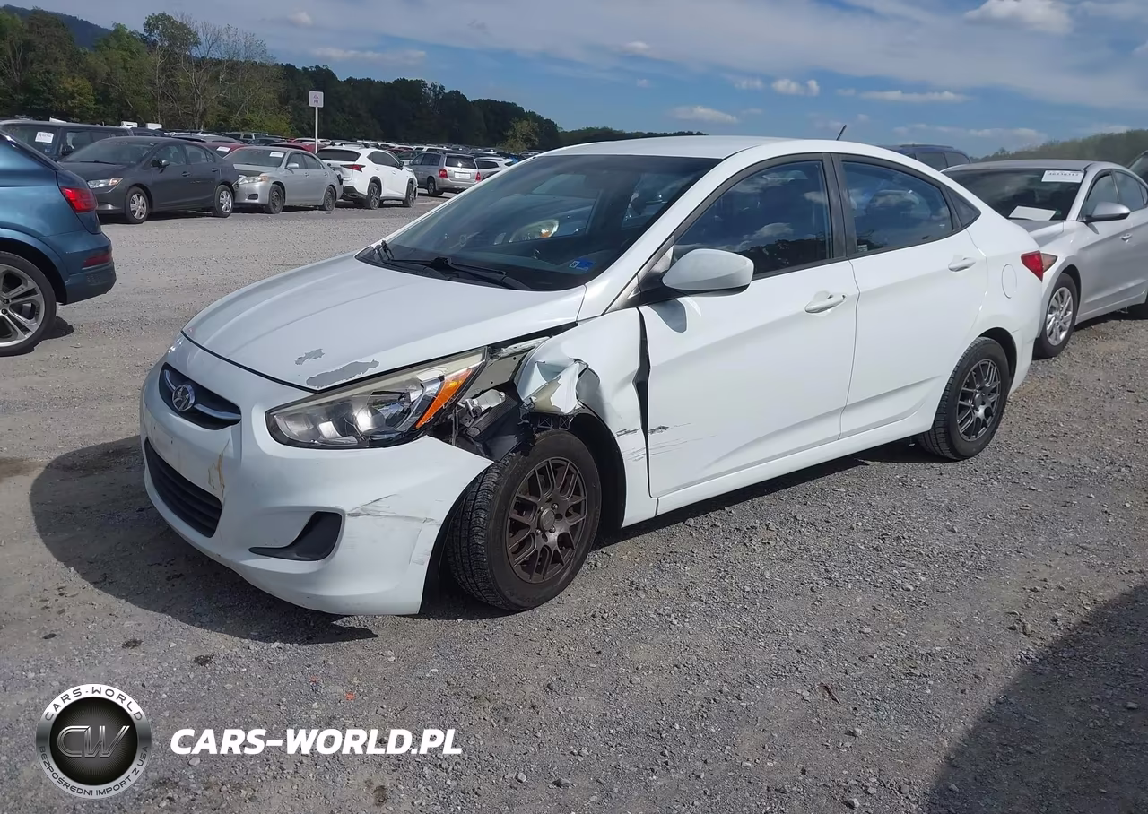 2015 Hyundai Accent Gls VIN:KMHCT4AE1FU883948 - 2