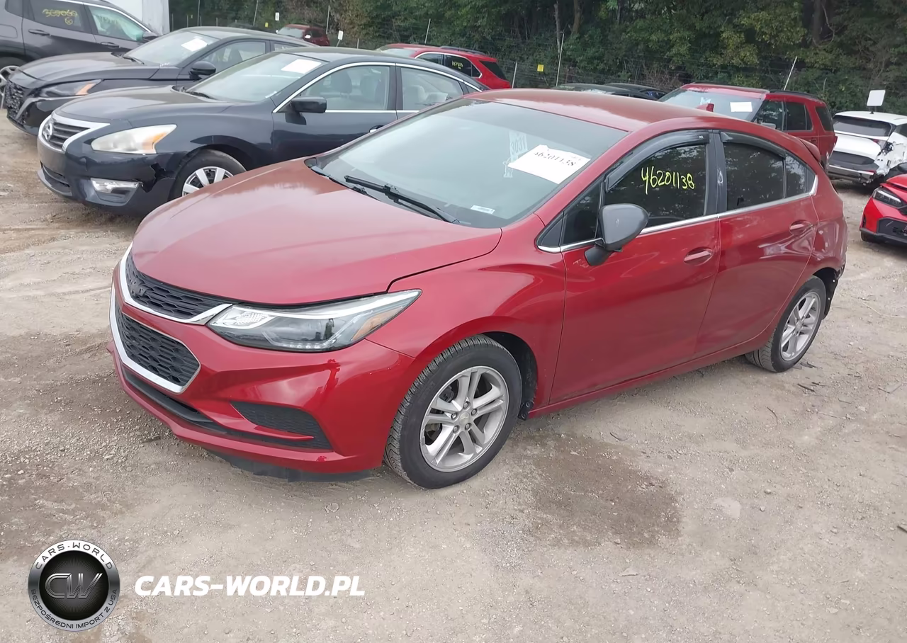 2017 Chevrolet Cruze Lt Auto VIN:3G1BE6SM5HS528076 - 2