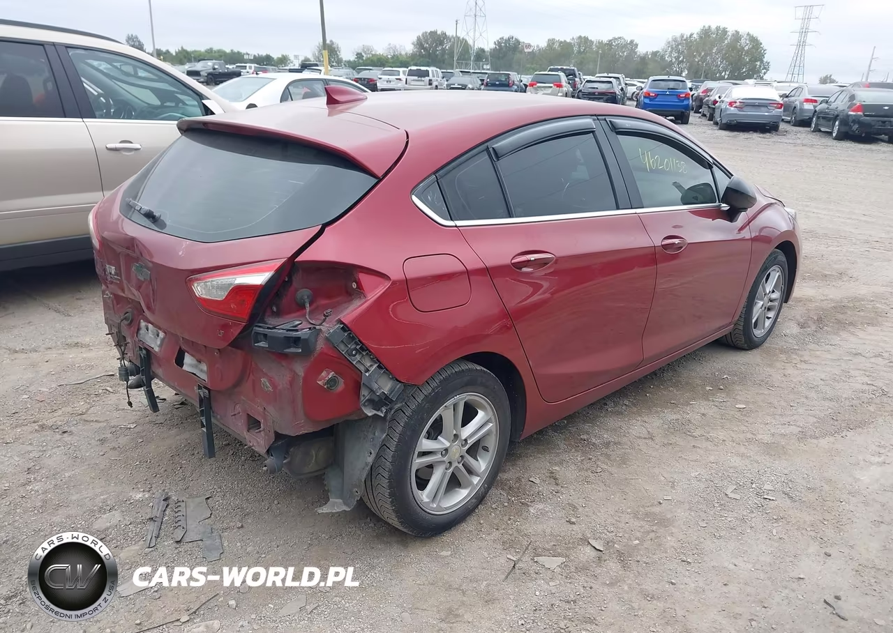 2017 Chevrolet Cruze Lt Auto VIN:3G1BE6SM5HS528076 - 4
