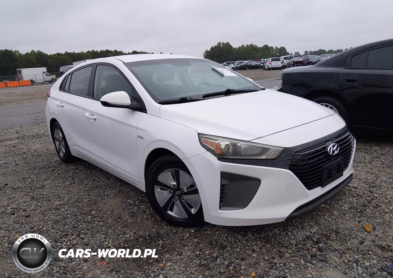 2018 Hyundai Ioniq Hybrid Blue VIN:KMHC65LC4JU075577 - 1