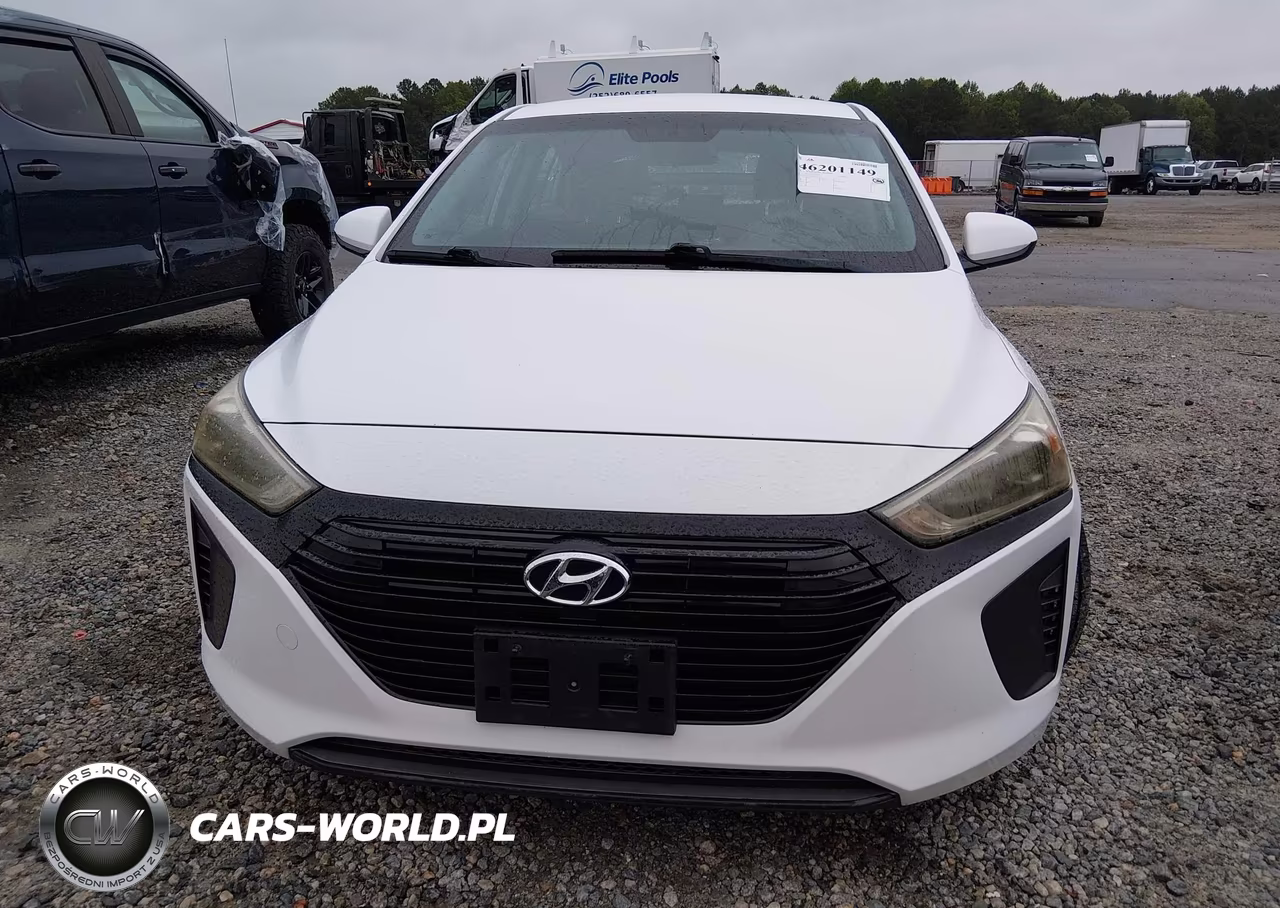 2018 Hyundai Ioniq Hybrid Blue VIN:KMHC65LC4JU075577 - 12