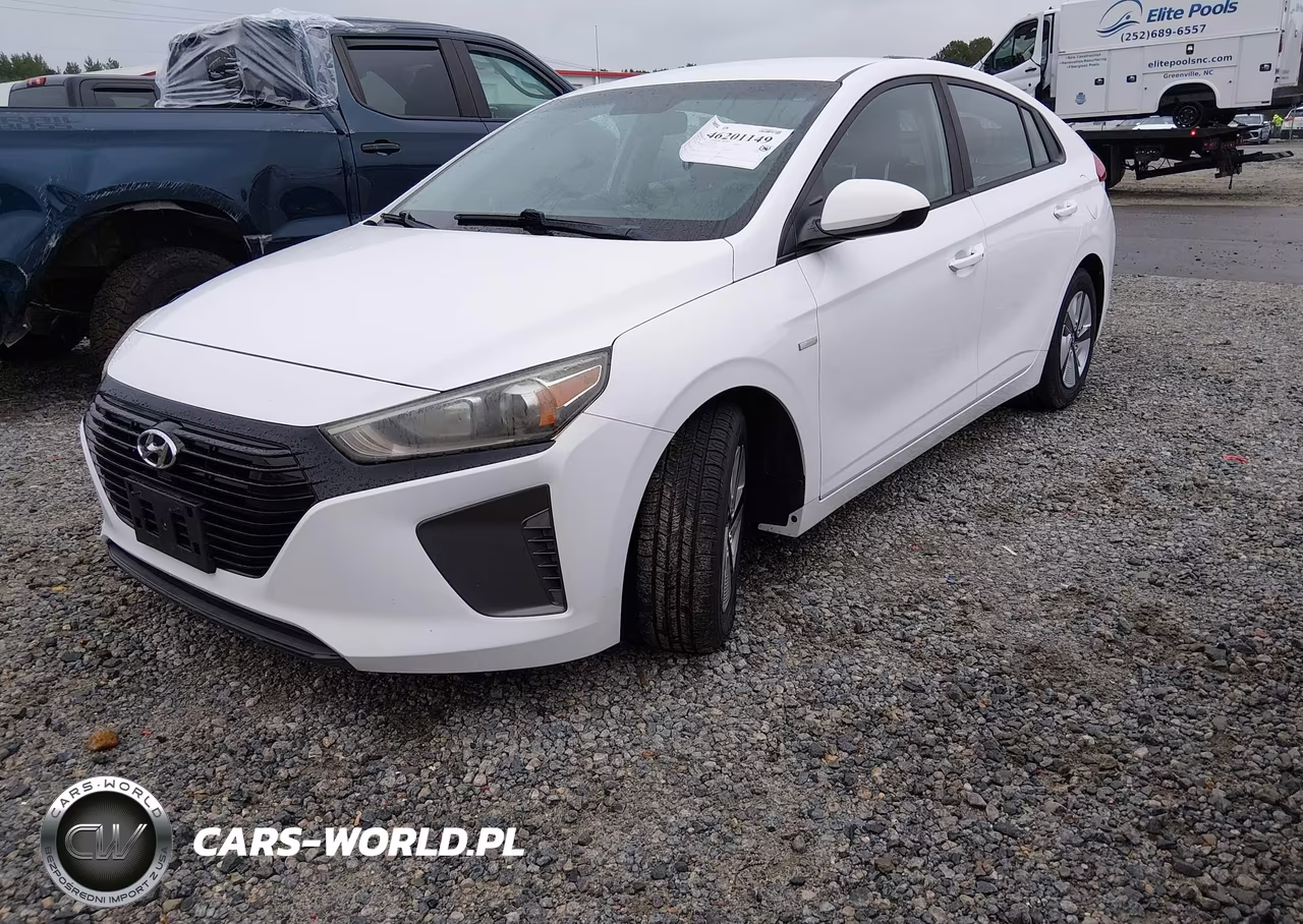 2018 Hyundai Ioniq Hybrid Blue VIN:KMHC65LC4JU075577 - 2