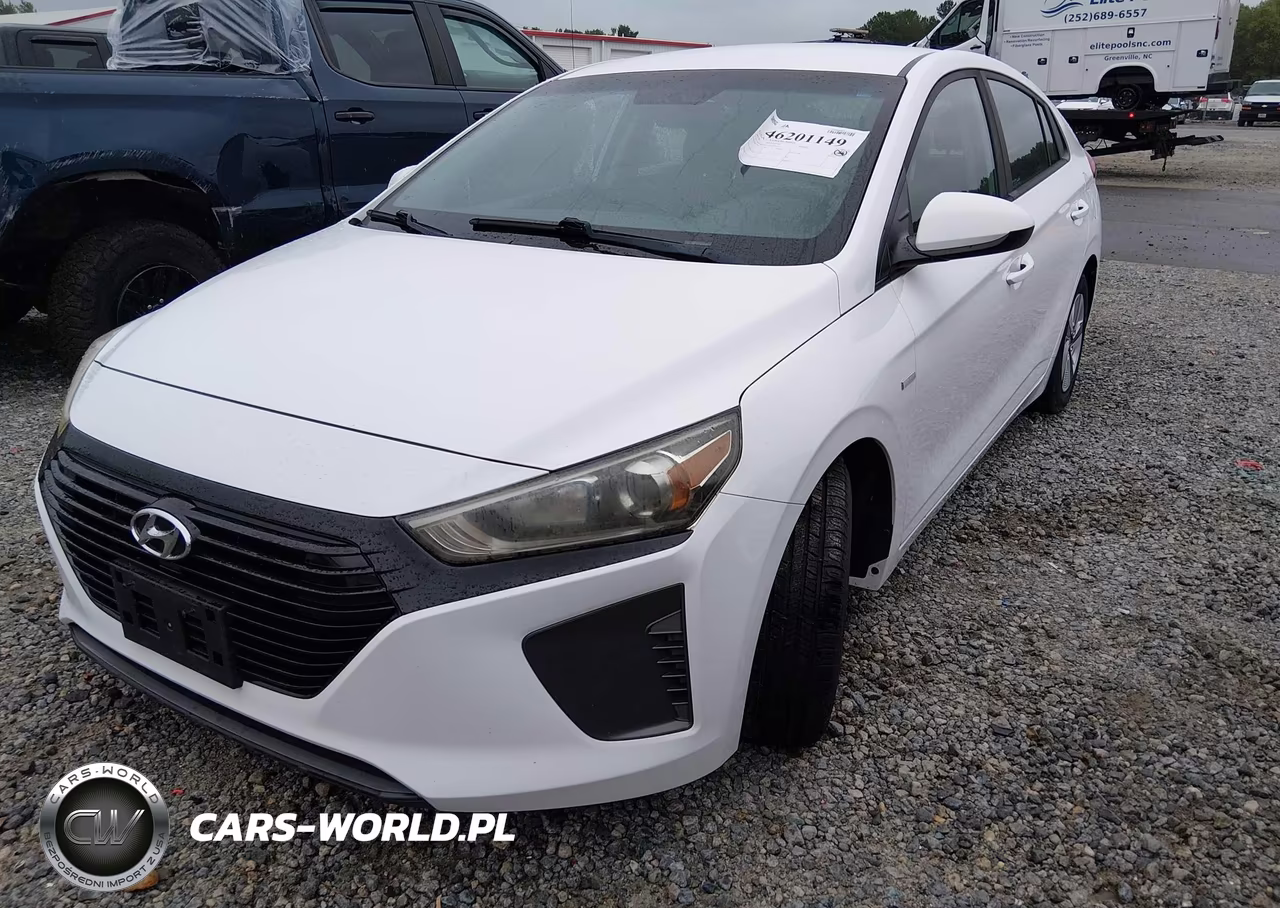 2018 Hyundai Ioniq Hybrid Blue VIN:KMHC65LC4JU075577 - 6