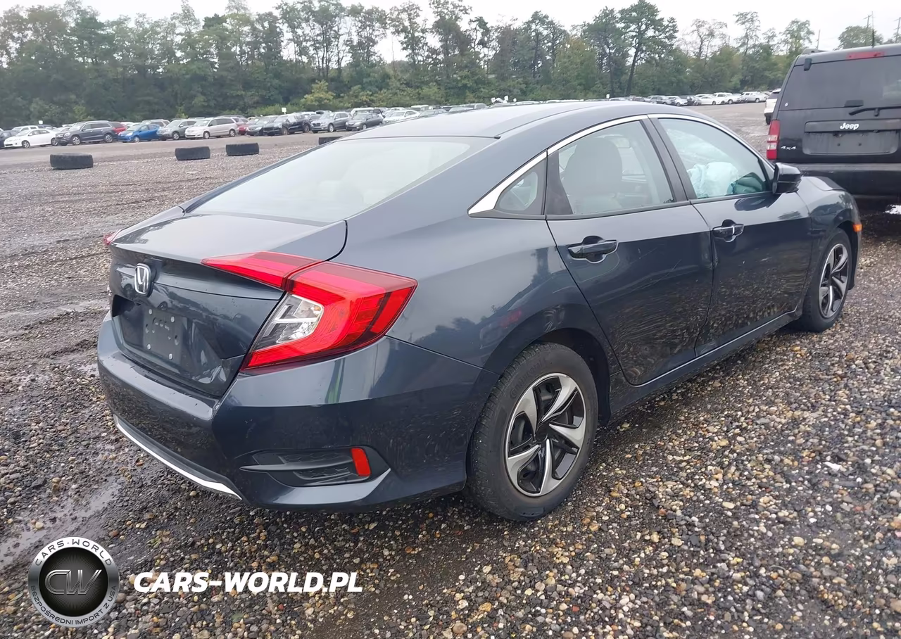 2020 Honda Civic Lx VIN:2HGFC2F64LH570125 - 4