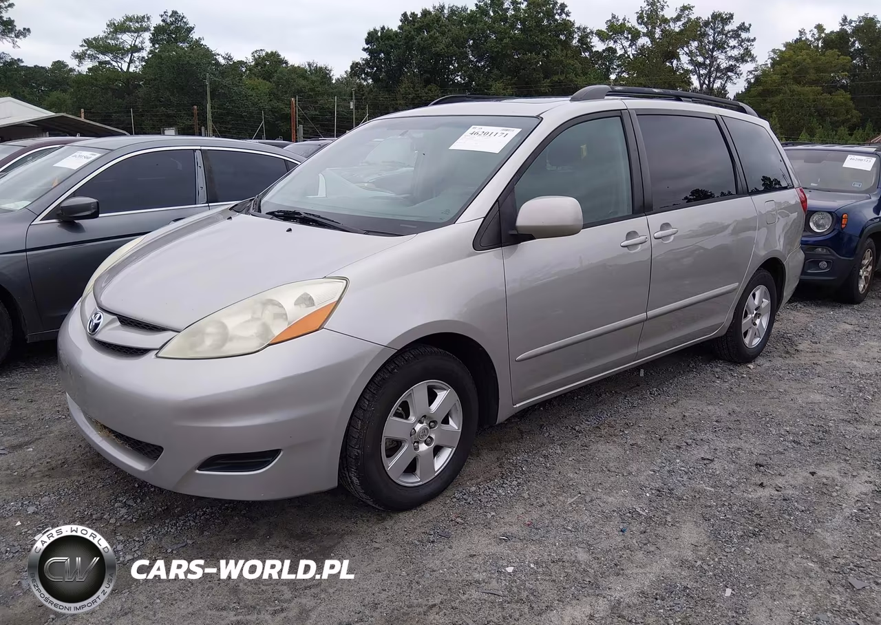 2008 Toyota Sienna Xle VIN:5TDZK22C08S146802 - 2
