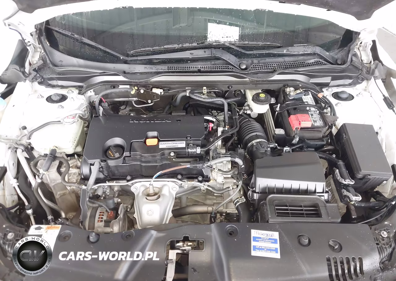 2019 Honda Civic Lx VIN:19XFC2F65KE035460 - 10