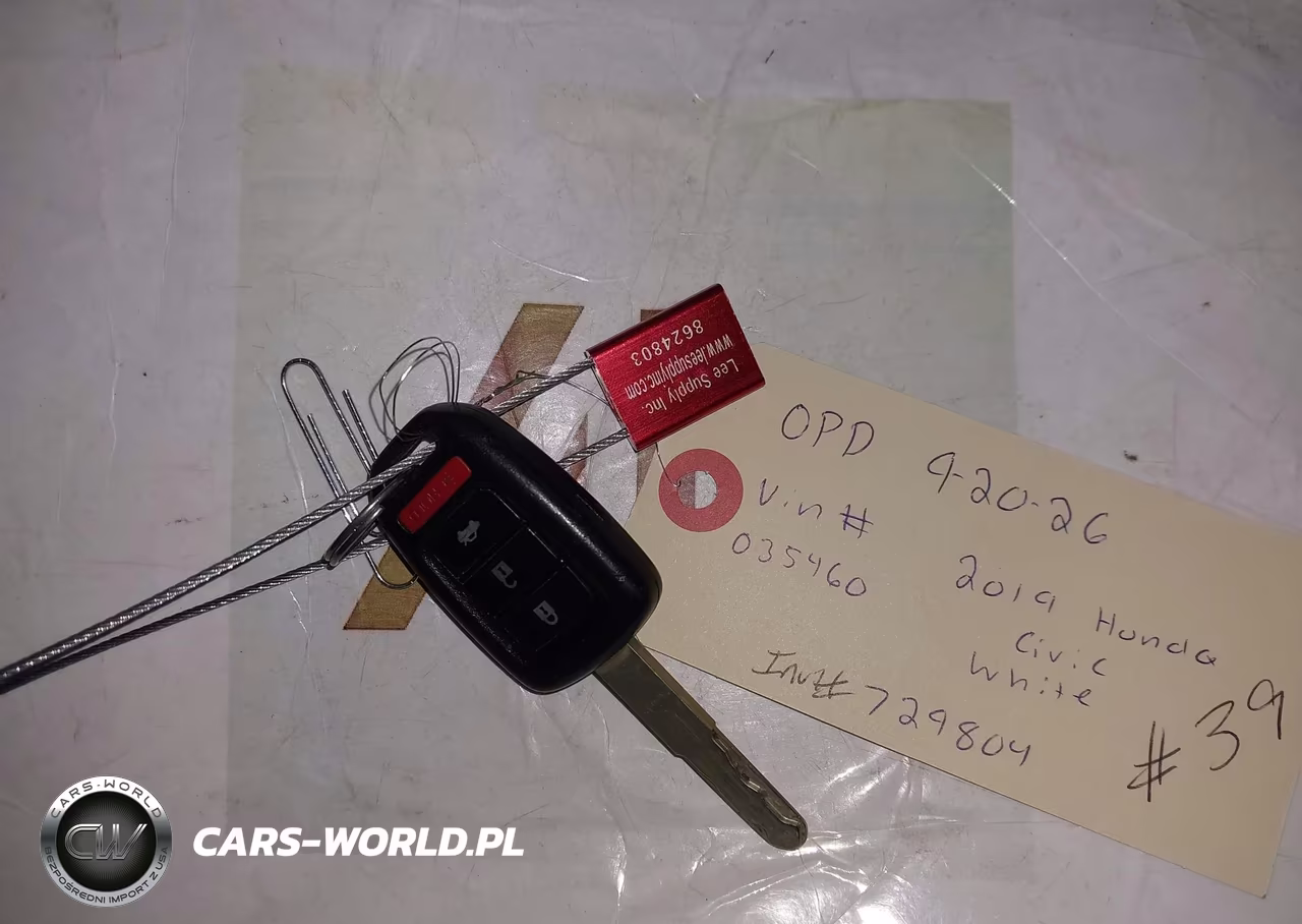 2019 Honda Civic Lx VIN:19XFC2F65KE035460 - 11