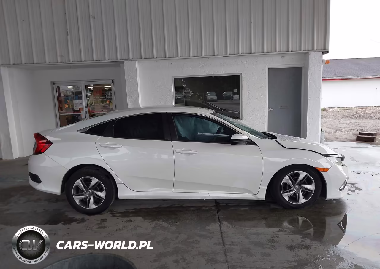 2019 Honda Civic Lx VIN:19XFC2F65KE035460 - 14