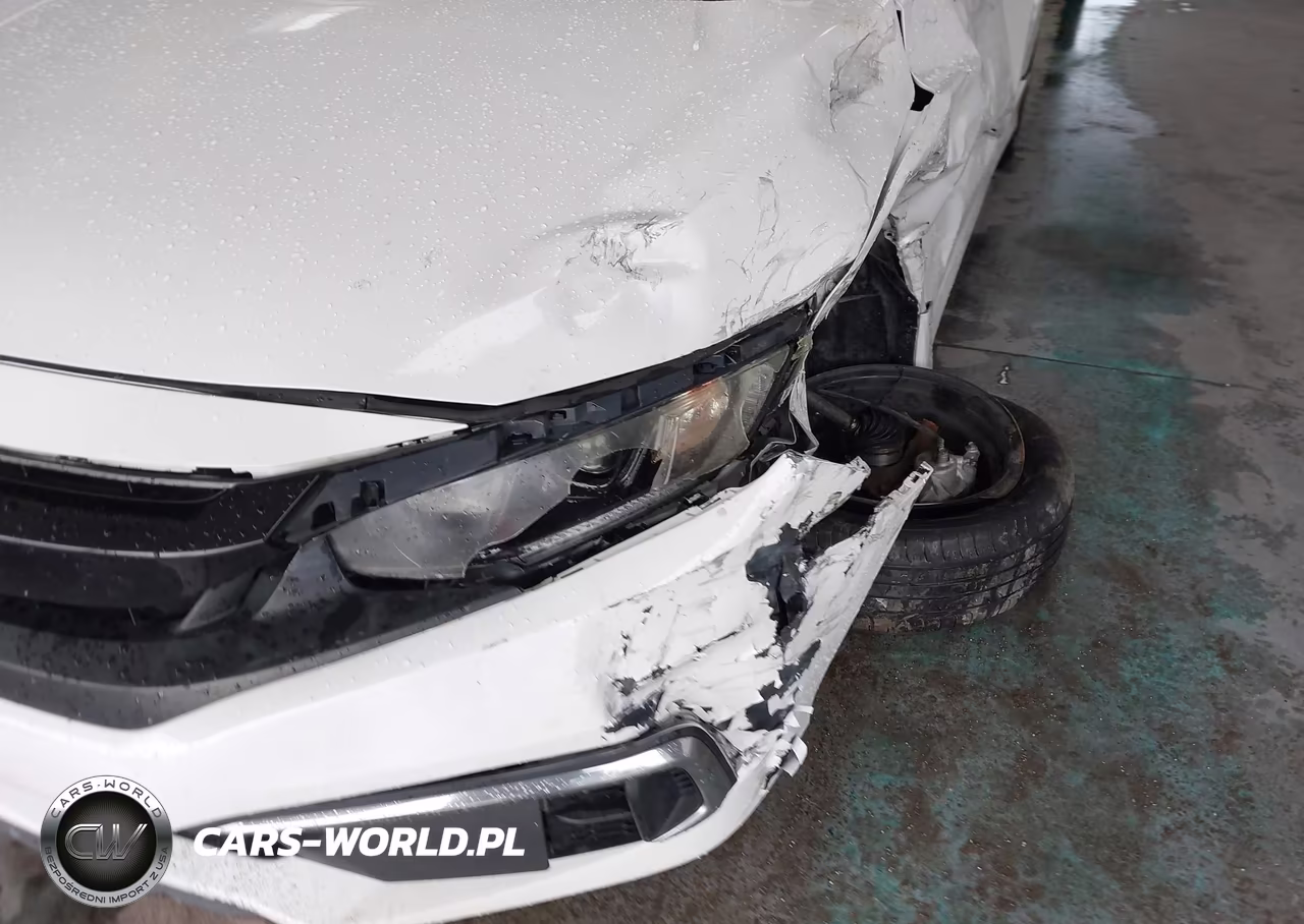 2019 Honda Civic Lx VIN:19XFC2F65KE035460 - 6