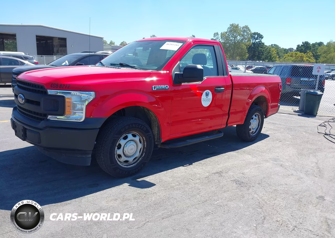 2018 Ford F-150 Xl VIN:1FTMF1CB7JFD87423 - 2