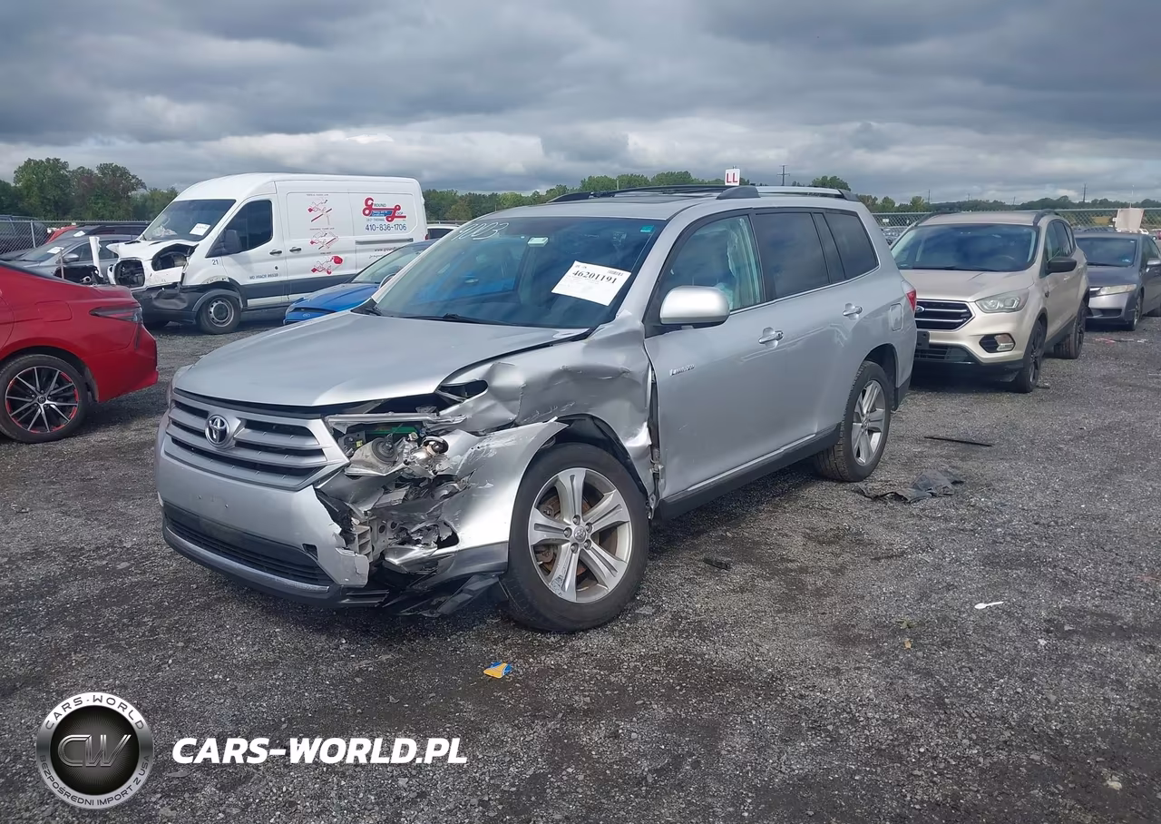 2012 Toyota Highlander Limited V6 VIN:5TDDK3EH5CS109003 - 2