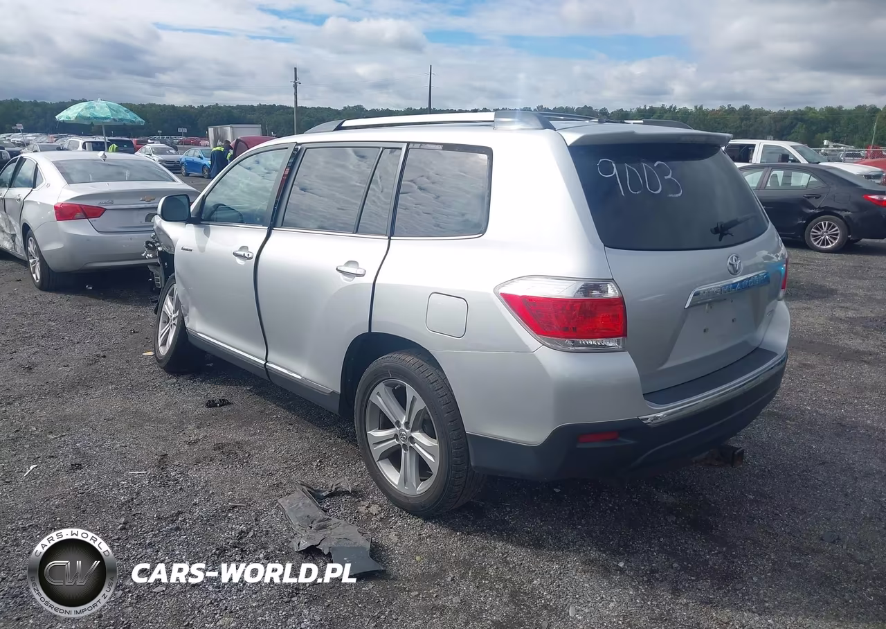 2012 Toyota Highlander Limited V6 VIN:5TDDK3EH5CS109003 - 3