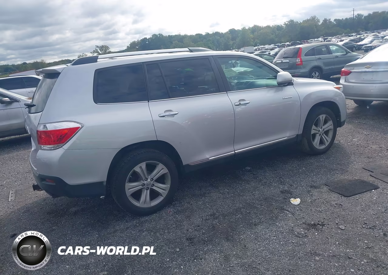 2012 Toyota Highlander Limited V6 VIN:5TDDK3EH5CS109003 - 4