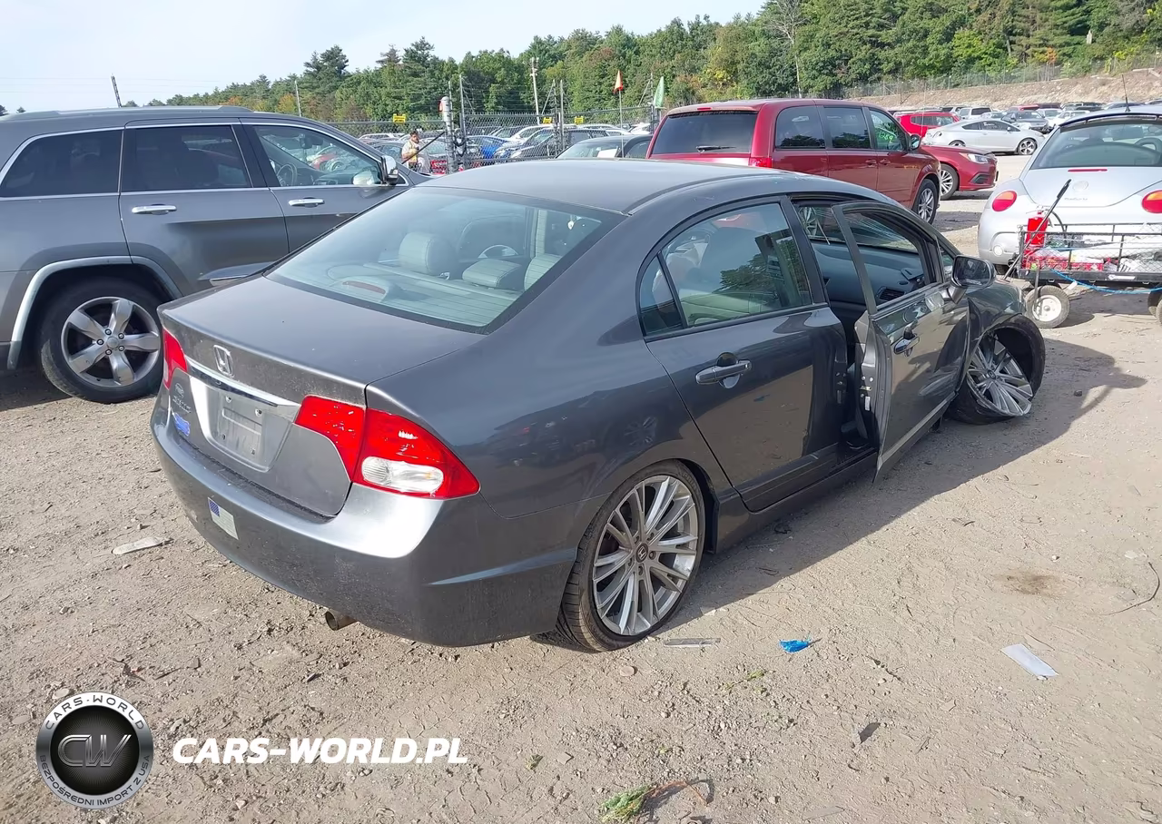 2011 Honda Civic Sdn Ex-L VIN:2HGFA1F96BH509609 - 4