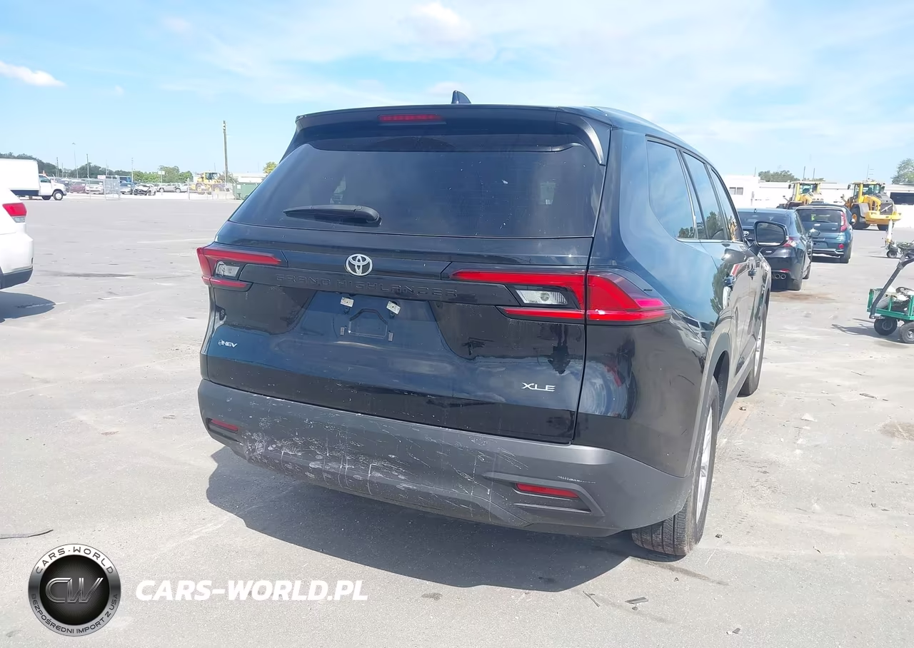 2025 Toyota Grand Highlander Hybrid Xle VIN:5TDABAA58SS002304 - 4