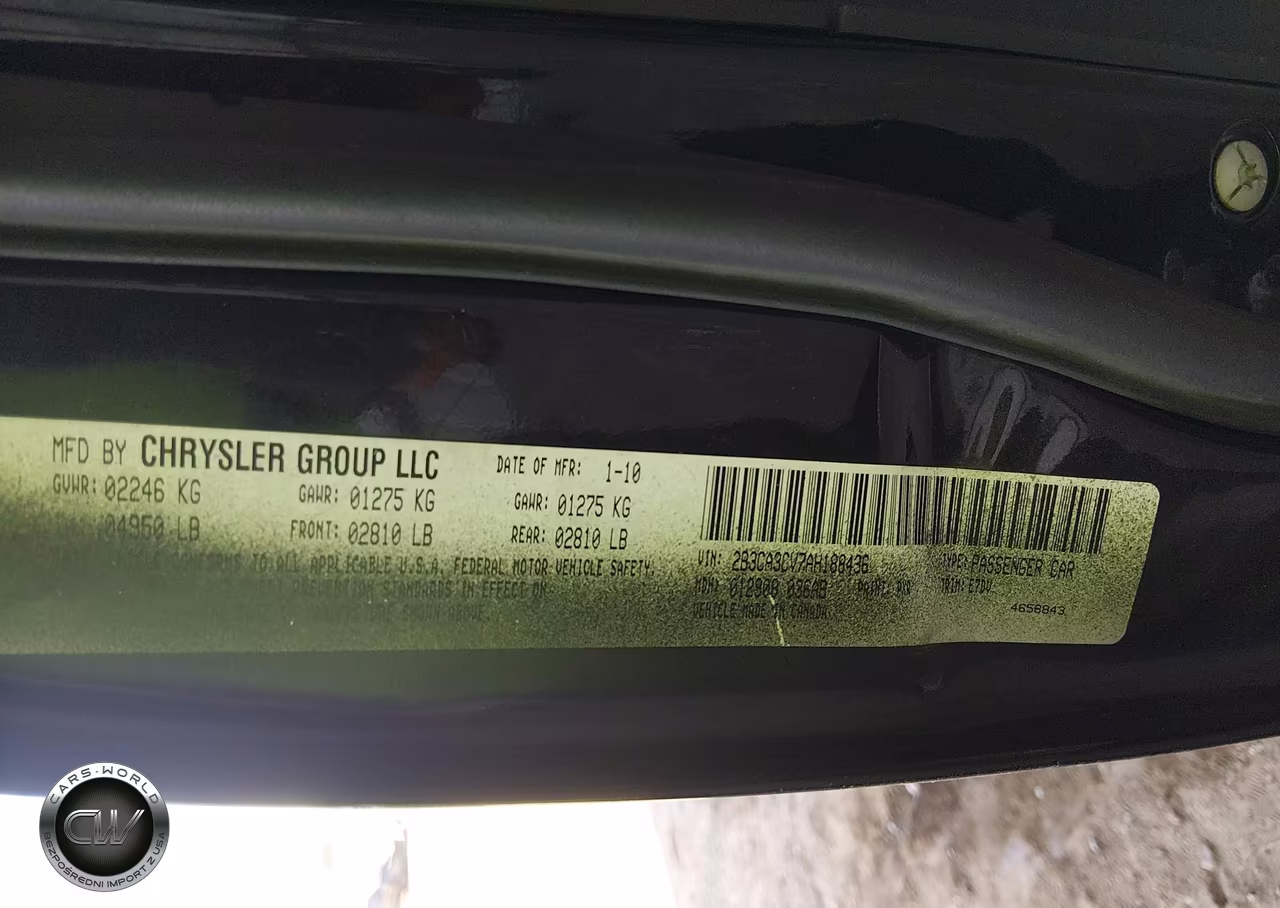 2010 Dodge Charger Sxt VIN:2B3CA3CV7AH188436 - 9