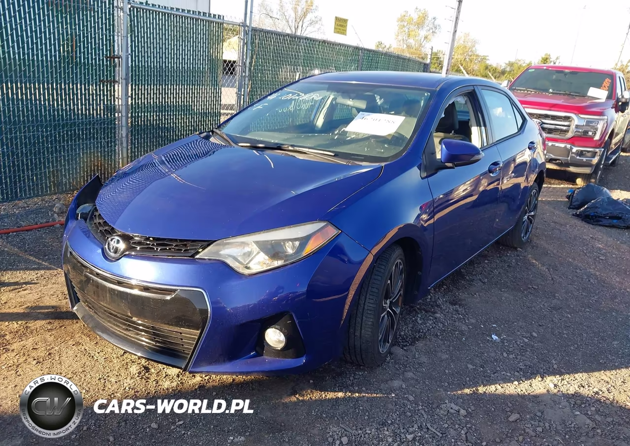 2016 Toyota Corolla S Plus VIN:5YFBURHE6GP537988 - 2