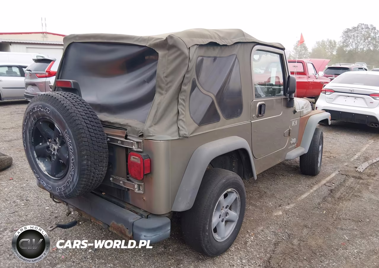2004 Jeep Wrangler X VIN:1J4FA39S34P700342 - 4