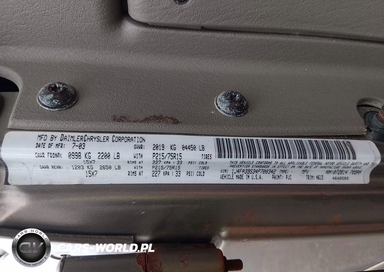 2004 Jeep Wrangler X VIN:1J4FA39S34P700342 - 9