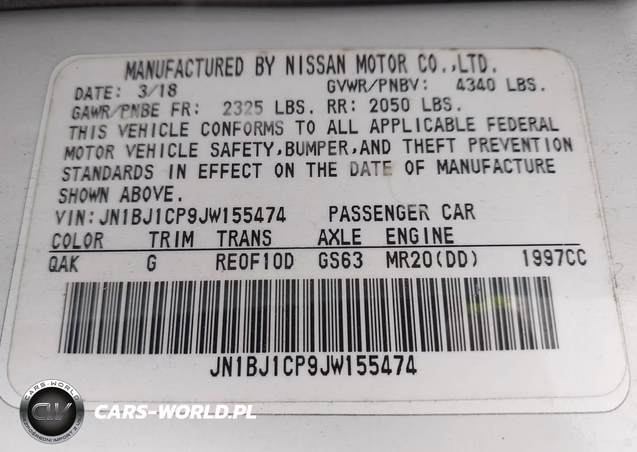 2018 Nissan Rogue Sport S VIN:JN1BJ1CP9JW155474 - 9